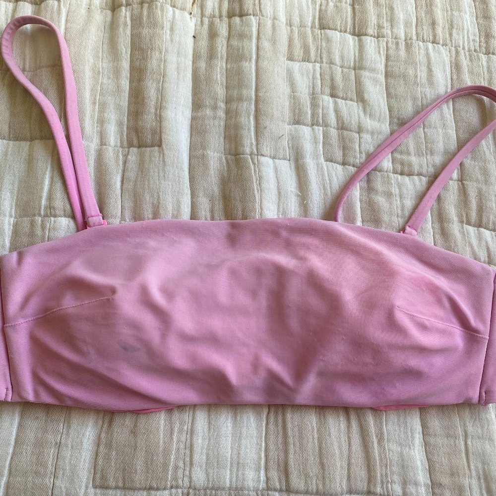 Barbie pink Aerie swimsuit top